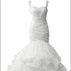 Brand new mermaid wedding dress